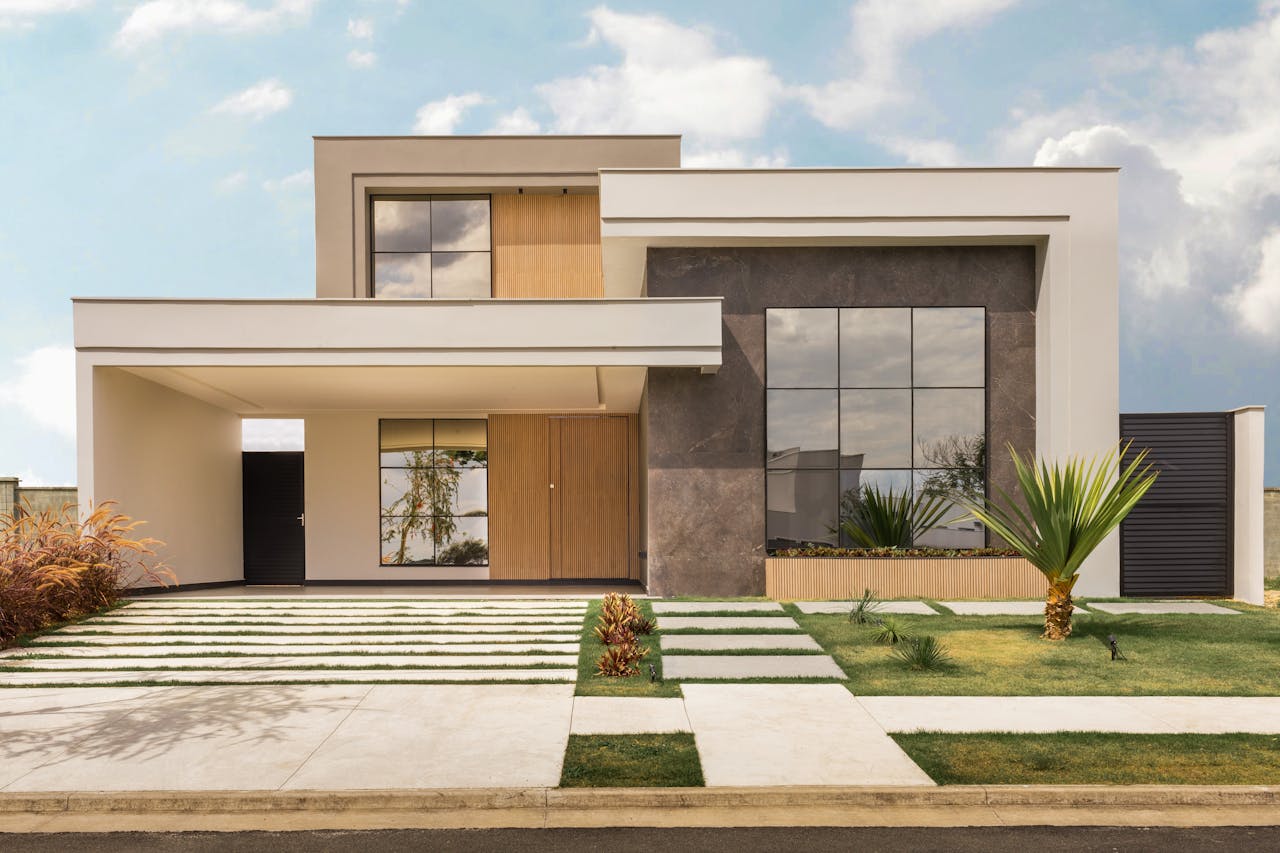 Concept of modern house